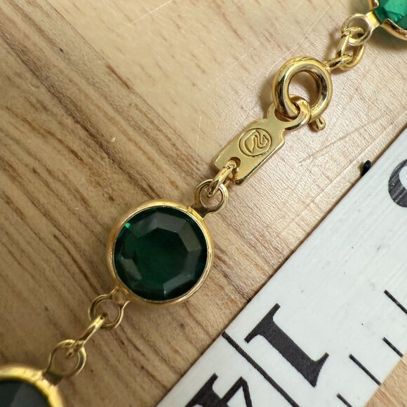 Vintage Swarovski Bracelet, Holiday Classic, Crystal, Gothic, Fairy, Cottagecore - Picture 7 of 13